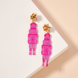 Christmas Nutcracker Dangling Earrings