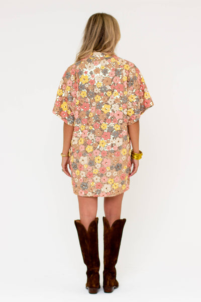 Lulu Disco Flower Dress