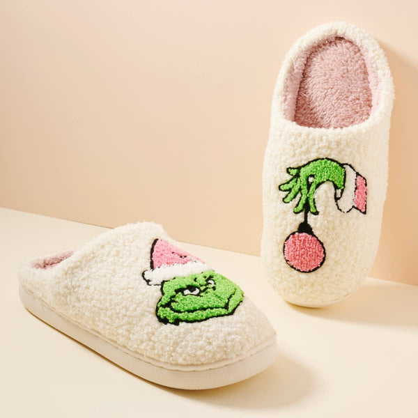 The Grinch Home Slippers