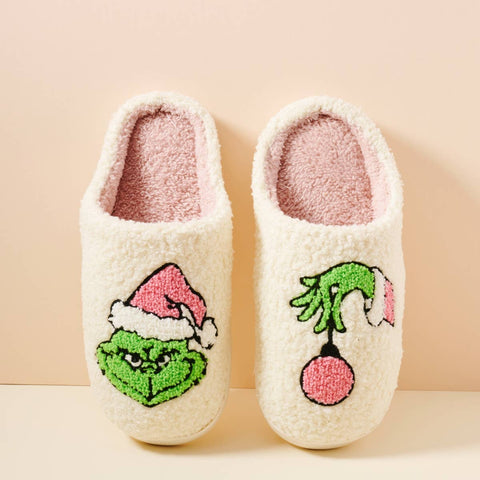 The Grinch Home Slippers