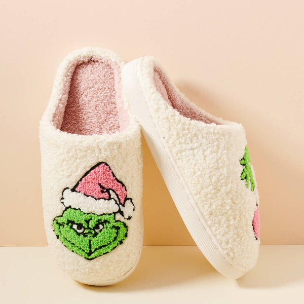 The Grinch Home Slippers