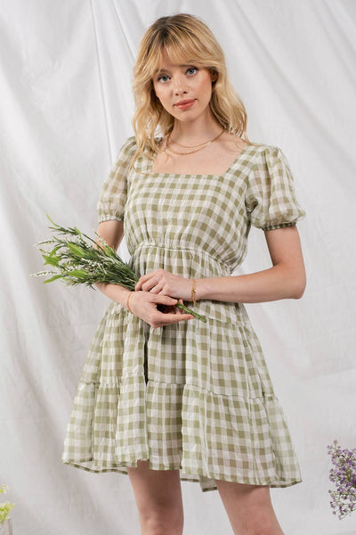 Gingham Girl Dress