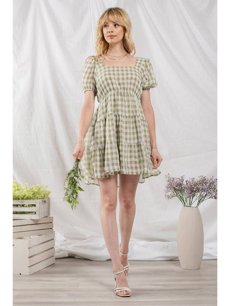 Gingham Girl Dress