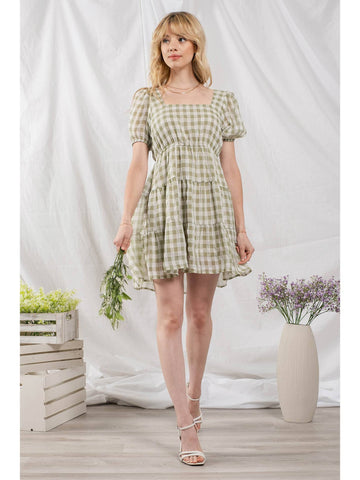 Gingham Girl Dress