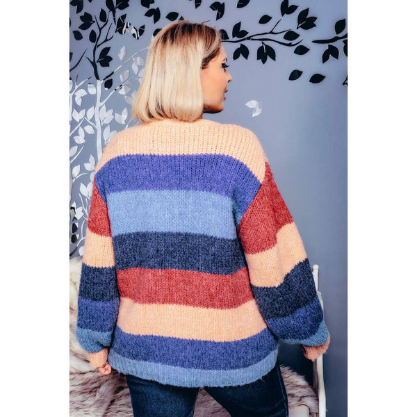 Striped Block Sweater